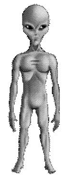 Grey alien